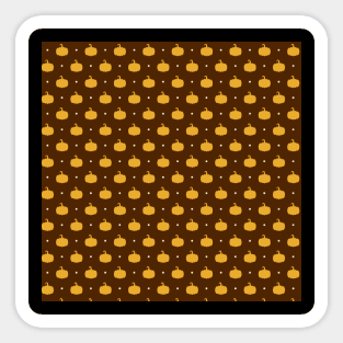 Halloween Seamless Pattern Sticker